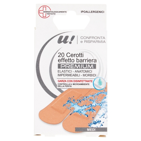 20 Cerotti Effetto Barriera Premium Medi U! Confronta e Risparmia